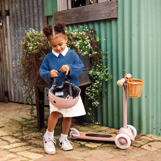 Trottinette Banwood rose poudré