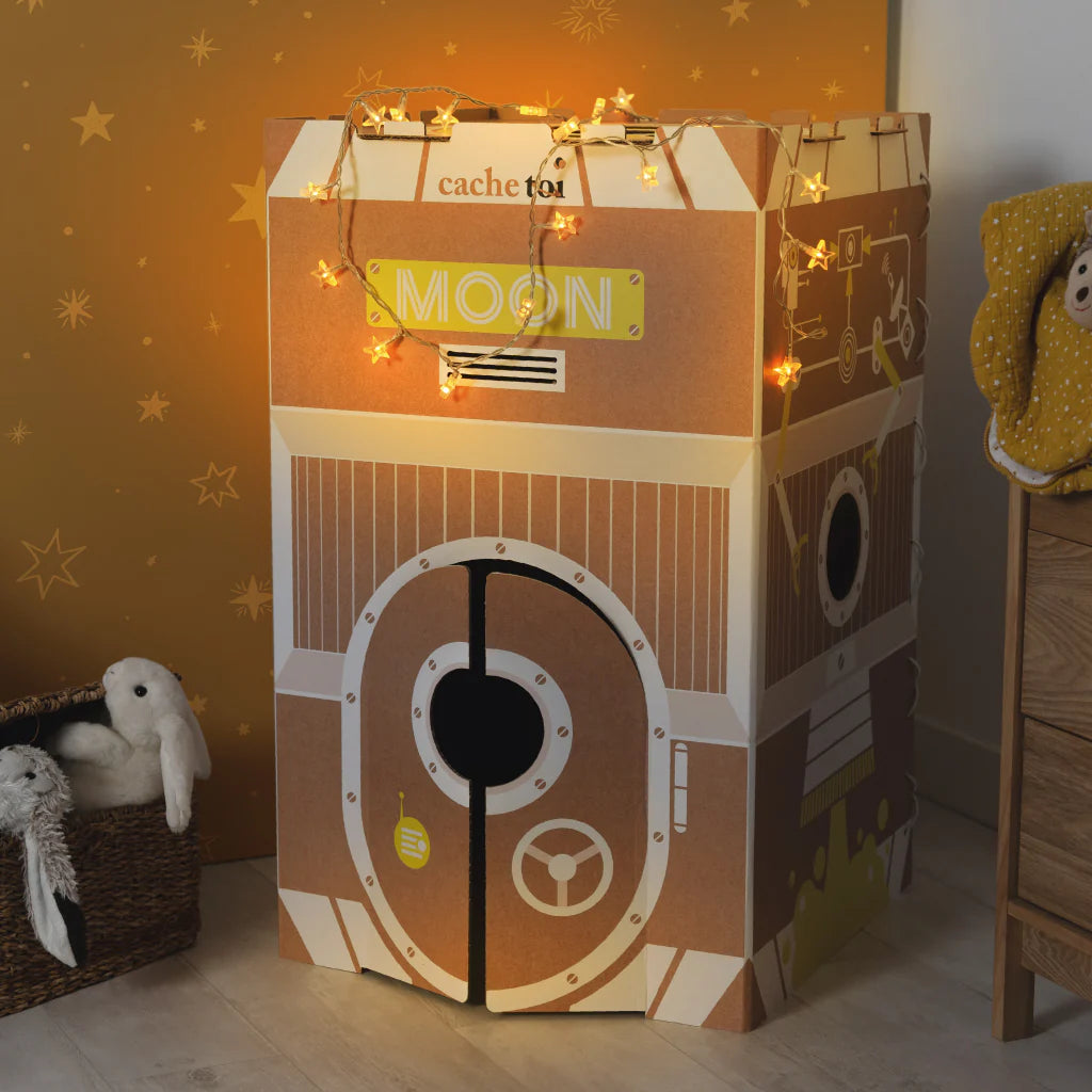 CACHE TOI cabane pliable made in France en carton - MOON
