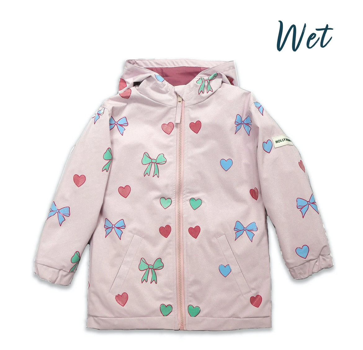 Veste Imperméable Magique Cœurs
