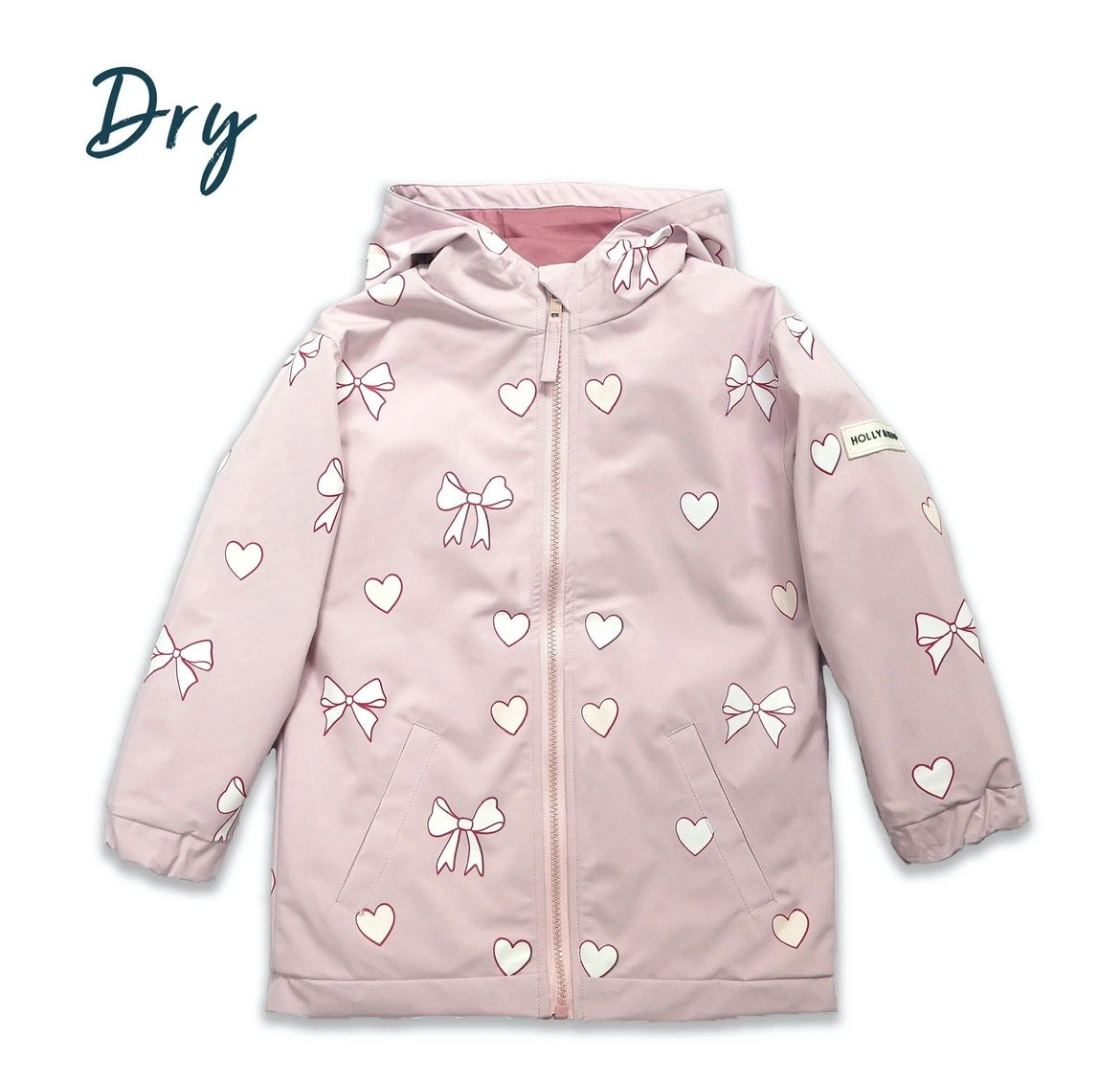 Veste Imperméable Magique Cœurs