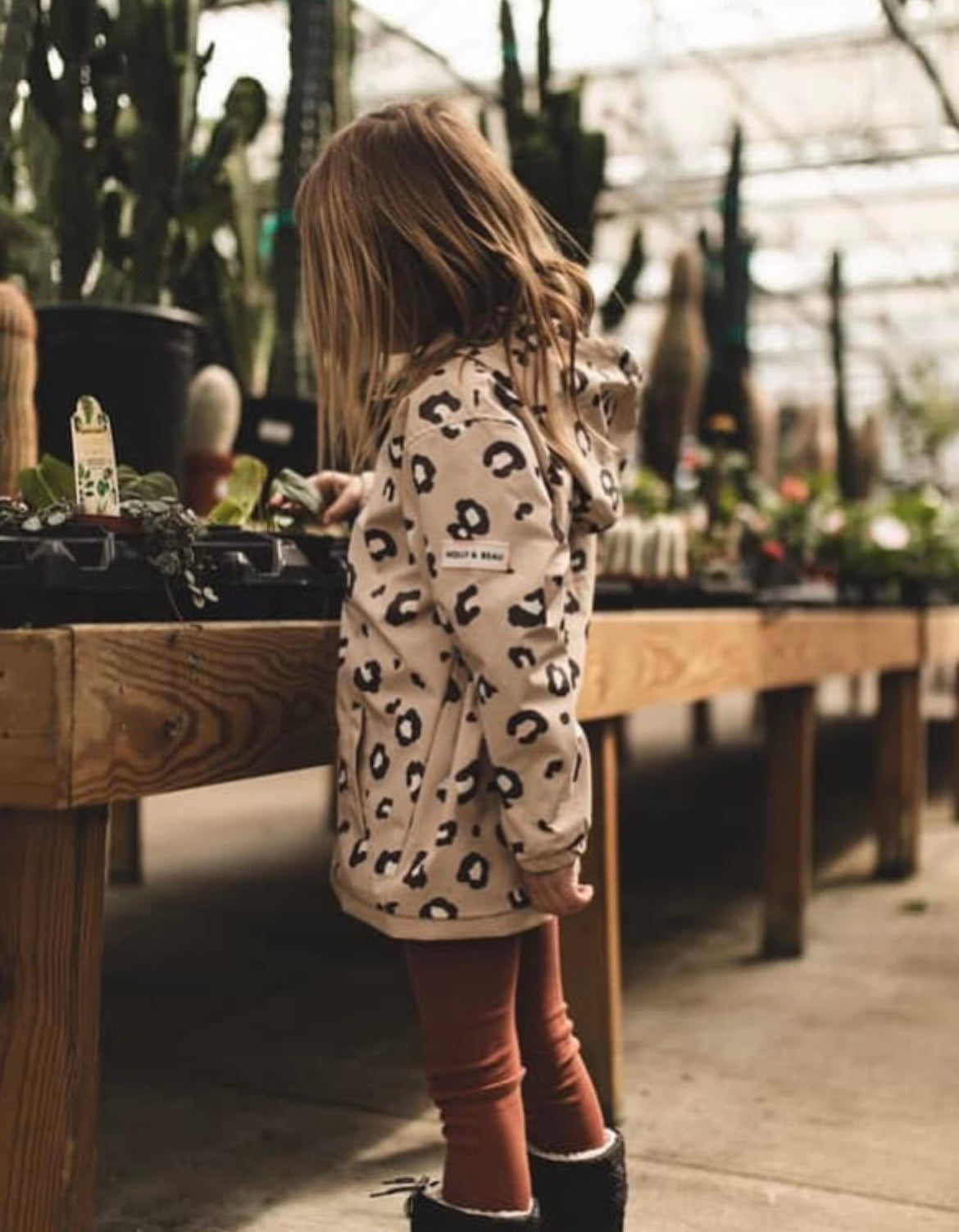 Veste Imperméable Magique Léopard
