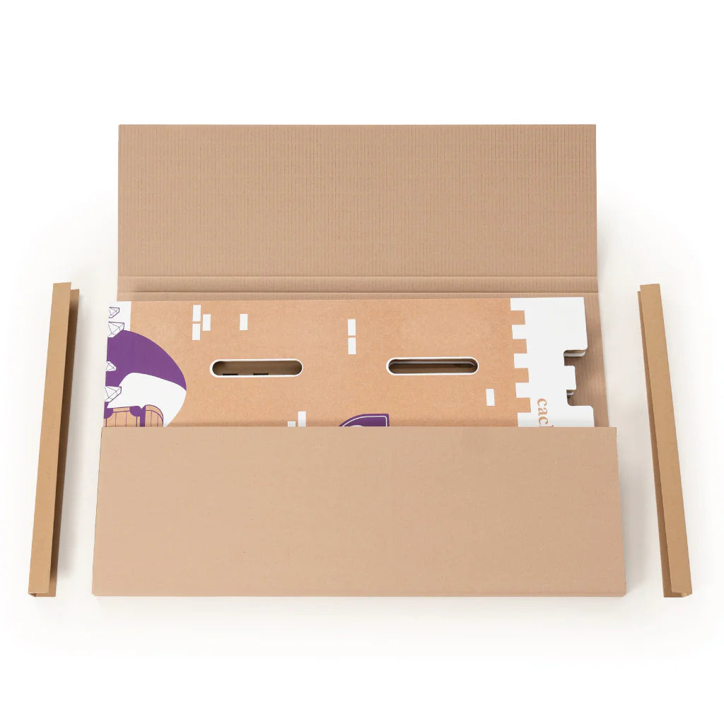 CACHE TOI cabane pliable made in France en carton - DONJON