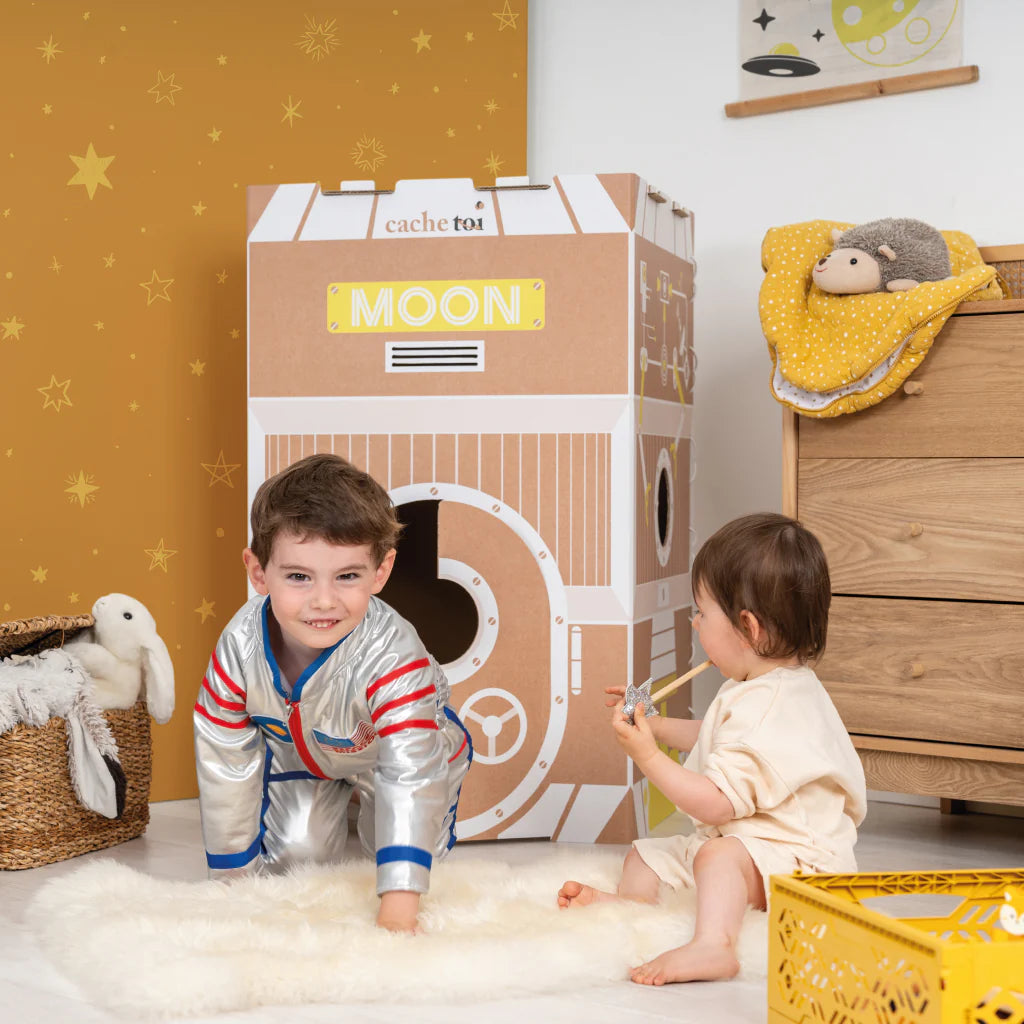 CACHE TOI cabane pliable made in France en carton - MOON